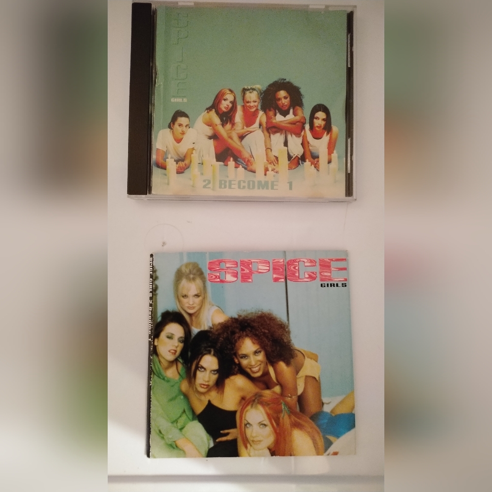 Lot Of 2 Spice Girls CD Singles 2 Become 1